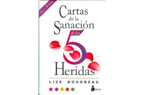LIBROS DE TAROT Y ORCULOS | CARTAS DE LA SANACIN DE LAS CINCO HERIDAS (Libro + Cartas)