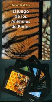 LIBROS DE TAROT Y ORCULOS | EL JUEGO DE LOS ANIMALES DE PODER (Pack Libro + Cartas)