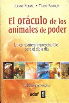 LIBROS DE TAROT Y ORCULOS | EL ORCULO DE LOS ANIMALES DE PODER (Libro + Cartas)