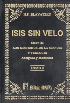 LIBROS DE BLAVATSKY | ISIS SIN VELO II  (Bolsillo Lujo)