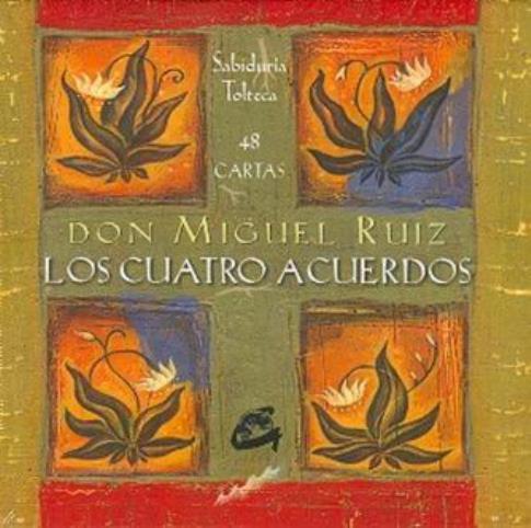 LIBROS DE TAROT Y ORCULOS | LOS CUATRO ACUERDOS (Cartas)