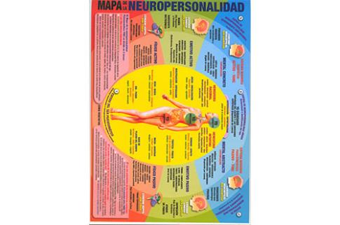 POSTALES Y POSTERS | MAPA DE LA NEUROPERSONALIDAD (Lmina doble cara)