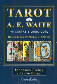 LIBROS DE TAROT RIDER WAITE | TAROT DE A. E. WAITE: 78 CARTAS Y LIBRO GUA (Pack Libro + Cartas)