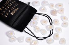 RUNAS CUARZO CRISTAL (25 PIEZAS 2CM APROX.) RUNAS CUARZO CRISTAL (25 PIEZAS 2CM APROX.)