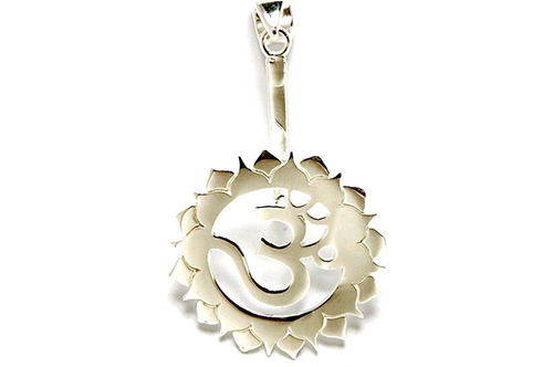 COLGANTE ACERO 3 CHAKRA MANIPURA PLEXO SOLAR. (PARA DONUT)
