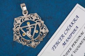 JOYERIA | 3º  CHAKRA MANIPURA ZIRCONITA AMARILLA EN PLATA DE LEY, 3,5 CMS