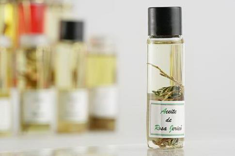 ACEITES PARA RITUAL | ACEITE DE ROSA DE JERICO. Para potenciar rituales y peticiones (15 ml).