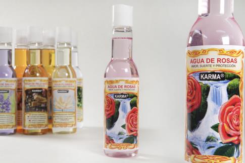 AGUAS | AGUA DE ROSAS 200 ml.  (AMOR, SUERTE Y PROTECCION)