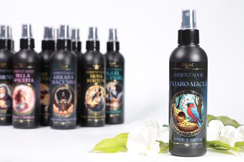 AMBIENTADORES | AMBIENTADOR PAJARO MACUA 200ml. (Para atraccin de vibraciones positivas y preparacin de espacios de alto nivel energtico)