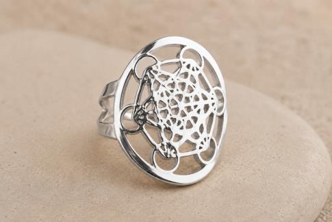 COMODIN | ANILLO ACERO METATRON