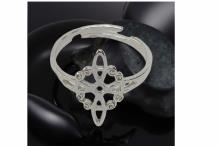 ANILLO PLATA AJUSTABLE NUDO DE BRUJAS ANILLO PLATA AJUSTABLE NUDO DE BRUJAS