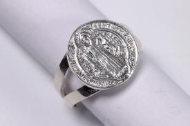 ANILLOS | ANILLO PLATA AJUSTABLE SAN BENITO