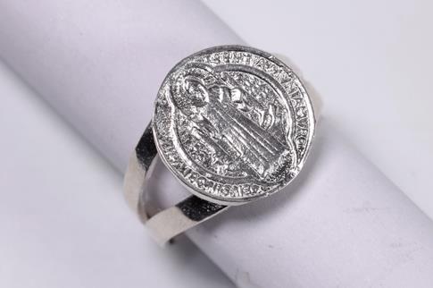 ANILLOS | ANILLO PLATA AJUSTABLE SAN BENITO