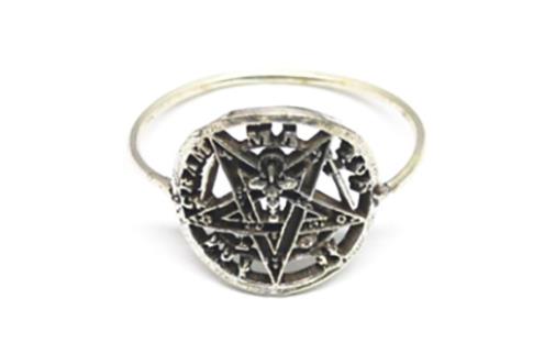 COMODIN | ANILLO PLATA TETRAGRAMATON
