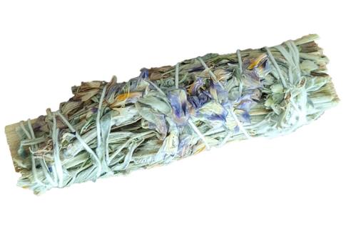 INCIENSOS ARTESANALES | ATADITO TWIN RELAJANTE Y ATRACTOR DE BUENA SUERTE DE PALO SANTO Y TALLOS DE LAVANDA