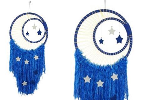 COMODIN | ATRAPASUEO AZUL C/ESTRELLAS 85 X 40 X 4 CM.