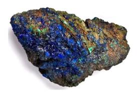 DRUSAS Y OTRAS PIEZAS COLECCIN | AZURITA CHINA (Piedra celestial)