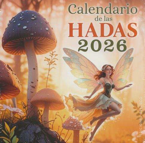 LIBRETAS, AGENDAS Y CALENDARIOS | (BAJA) CALENDARIO DE LAS HADAS 2026