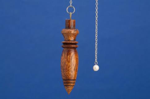 PENDULOS Y VARILLAS RADIESTESIA | (BAJA) PENDULO DE MADERA 7,5 CMS X 1.8 CMS �, 12 GRAMOS