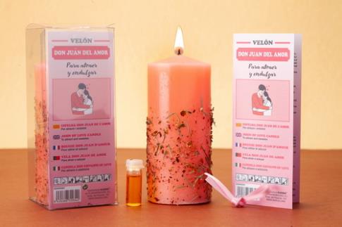 COMODIN | (BAJA) VELON ESPECIAL DON JUAN DEL AMOR (Para atraer a la persona amada)