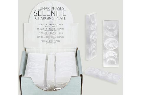 SELENITA | BARRA SELENITA GRABADO FASES LUNARES 3,5X10CM