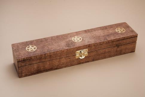PORTAINCIENSOS | BAUL GUARDA INCIENSO CON TETRAGRAMATON