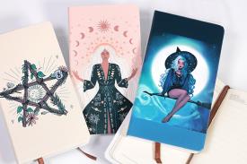 LIBRETAS, AGENDAS Y CALENDARIOS | BLOC DE NOTAS DISEO ESOTERICO 17,5X9,5 CM. (MODELOS VARIADOS)