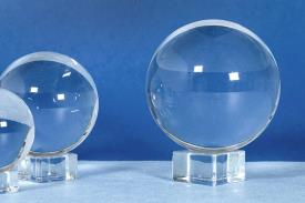 BOLAS CRISTAL Y OUIJAS | BOLA DE CRISTAL 10CM CON PEANA DE CRISTAL