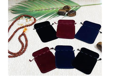 BOLSAS DE ANTELINAS Y DE RASO | BOLSA ANTELINA 6 X 8.5 CM. NEGRO