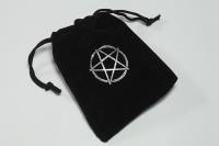 BOLSA ANTELINA CON PENTACULO 8,5X6,5CM