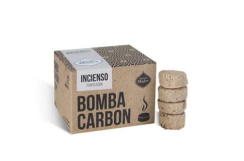 INCIENSOS SAGRADA MADRE | BOMBA CARBON MINI OLIBANO (PURIFICACION)