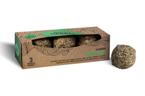 INCIENSOS SAGRADA MADRE | BOMBA HERBAL SUPREME ENERGIA LIMPIA (3 unidades)