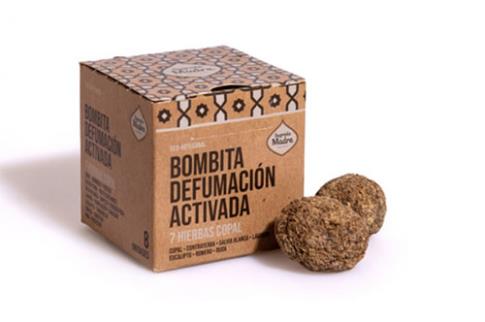 COMODIN | BOMBITA DEFUMACION ACTIVADA 7 HIERBAS + COPAL (8 unidades)