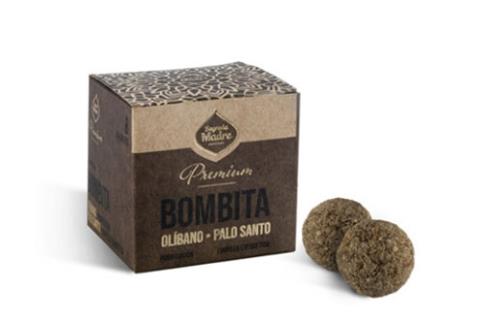 INCIENSOS SAGRADA MADRE | BOMBITA PREMIUM OLIBANO- PALO SANTO (8 unidades)