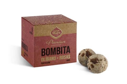 INCIENSOS SAGRADA MADRE | BOMBITA PREMIUM OLIBANO- ROSA (8 unidades)