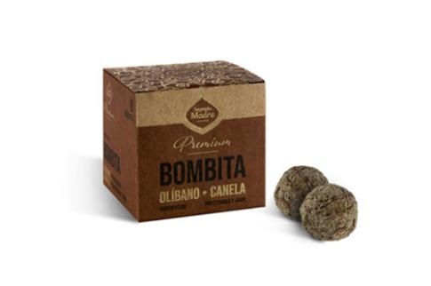 INCIENSOS SAGRADA MADRE | BOMBITA PREMIUM OLIBANO-CANELA (8 unidades)