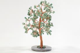 FENG SHUI, VARIOS | BONSAI CHIPS AVENTURINA CON BASE DE AGATA 20 CM