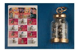 AMULETOS Y TALISMANES | BOTELLITAS DE PIRITA (SALUD, DINERO Y AMOR)