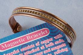 AMULETOS Y TALISMANES | BRAZALETE DE COBRE 1 CM DE GROSOR