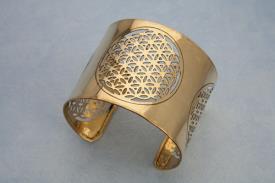 AMULETOS Y TALISMANES | BRAZALETE DE COBRE GRUESO 6CM (32 GRMS)