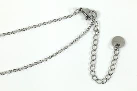 CADENAS Y CORDONES | CADENA ACERO 45+5 CM
