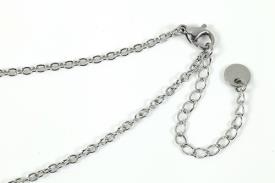 CADENAS Y CORDONES | CADENA ACERO 60+5 CM