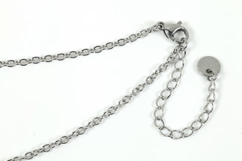 JOYERIA | CADENA ACERO 60+5 CM