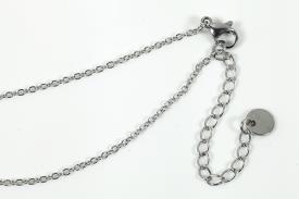 CADENAS Y CORDONES | CADENA ACERO 60+5 CM