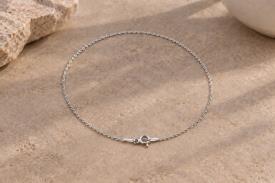 COLGANTES DE MINERALES | CADENA PLATA 40CM