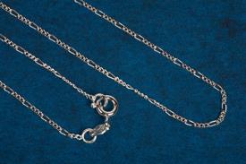 CADENAS Y CORDONES | CADENA PLATA ALTERNADA 3+1, 0,6-50CMS.