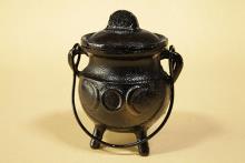 CALDERO DE HIERRO 12CM. � (850GRMS) DISE�O TRIPLE LUNA