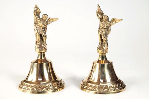 COMPLEMENTOS FENG SHUI | CAMPANA DORADA SAN MIGUEL ARCANGEL