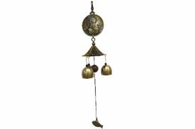 FENG SHUI CAMPANAS | CAMPANA FENG SHUI DISEO MEDALLA CON BUDA