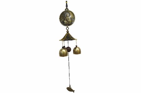 FENG SHUI CAMPANAS | CAMPANA FENG SHUI DISEO MEDALLA CON BUDA